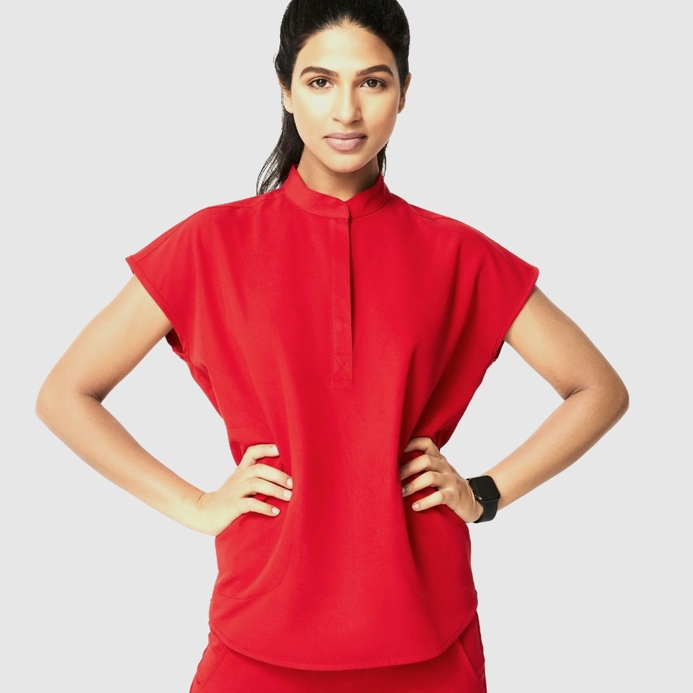 Figs - Red - Zamora™ & Rafaela™ Scrub Set (NEW WITHOUT TAGS)